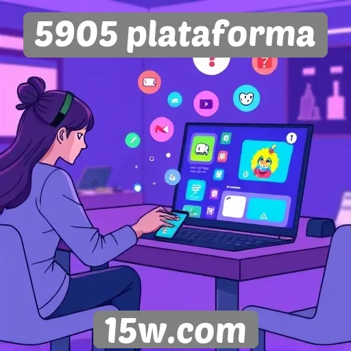 Novos recursos interativos na 5905 plataforma